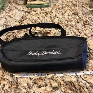 Harley Davidson Leather Handlebar Bag